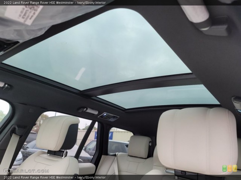 Ivory/Ebony Interior Sunroof for the 2022 Land Rover Range Rover HSE Westminster #143565163