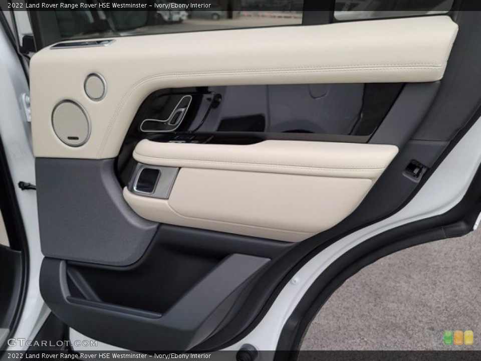 Ivory/Ebony Interior Door Panel for the 2022 Land Rover Range Rover HSE Westminster #143565223