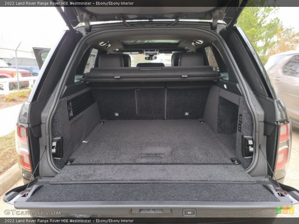 Ebony/Ebony Interior Trunk for the 2022 Land Rover Range Rover HSE Westminster #143565784