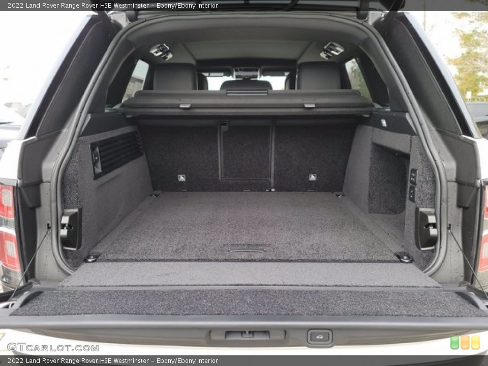 Ebony/Ebony Interior Trunk for the 2022 Land Rover Range Rover HSE Westminster #143566945