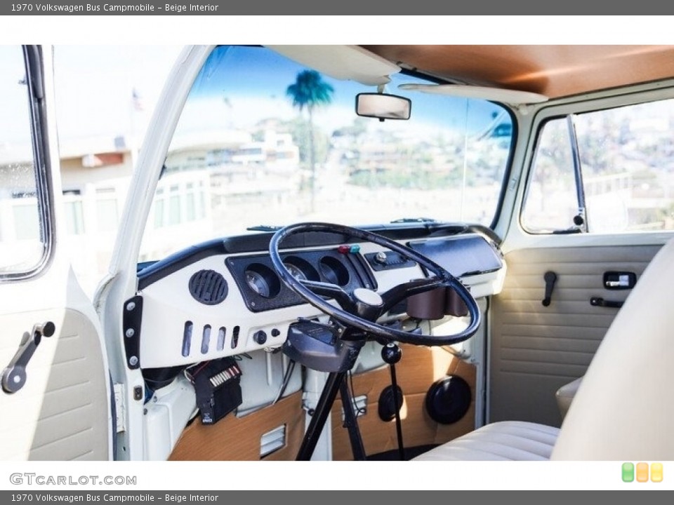 Beige Interior Photo for the 1970 Volkswagen Bus Campmobile #143567911