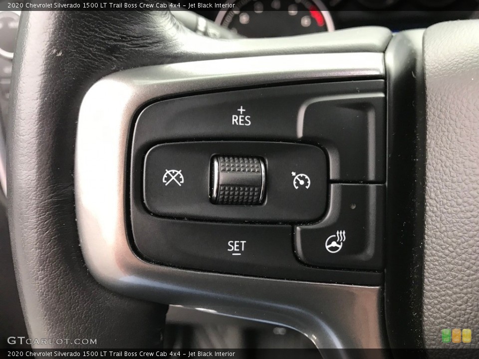 Jet Black Interior Steering Wheel for the 2020 Chevrolet Silverado 1500 LT Trail Boss Crew Cab 4x4 #143573341