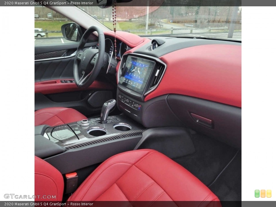 Rosso Interior Dashboard for the 2020 Maserati Ghibli S Q4 GranSport #143576257