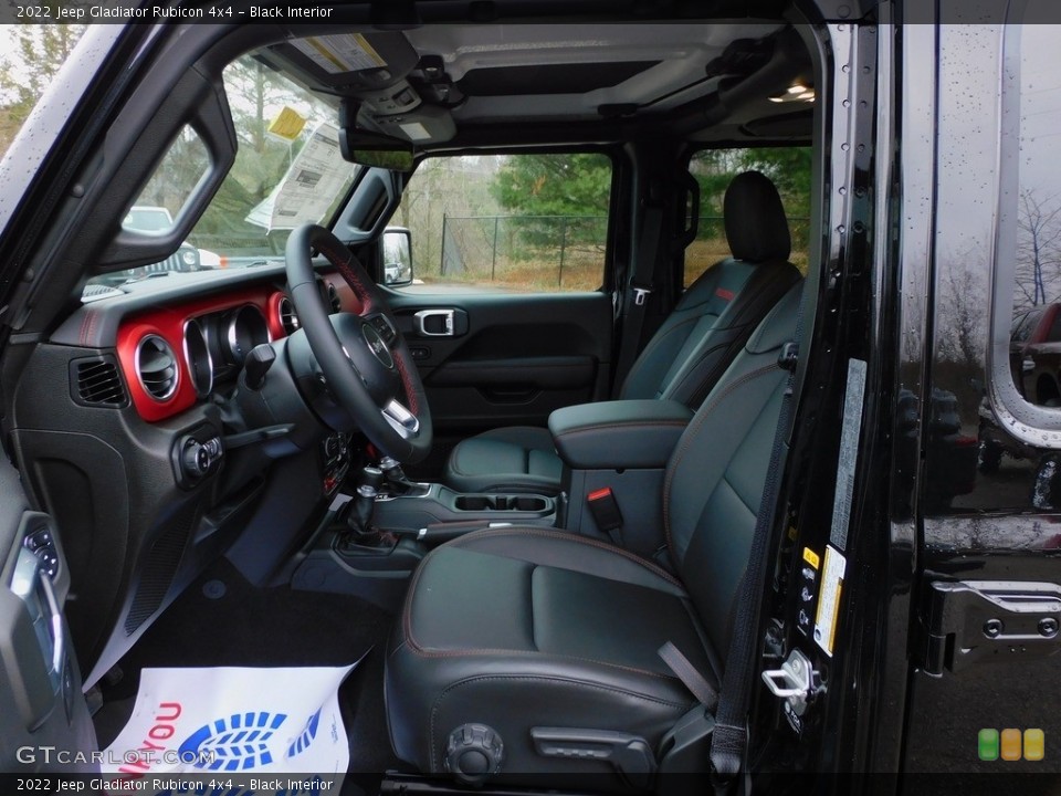 Black Interior Photo for the 2022 Jeep Gladiator Rubicon 4x4 #143577622