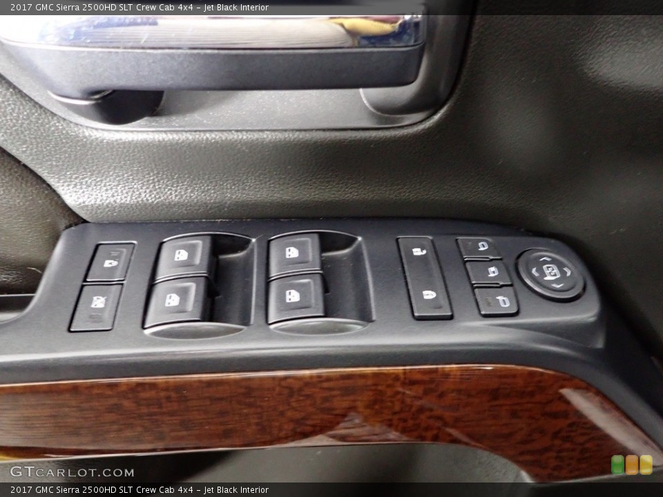 Jet Black Interior Door Panel for the 2017 GMC Sierra 2500HD SLT Crew Cab 4x4 #143578213