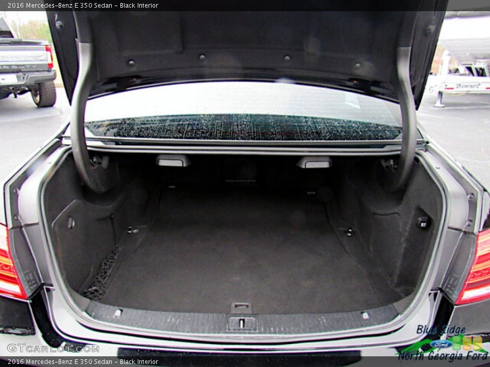 Black Interior Trunk for the 2016 Mercedes-Benz E 350 Sedan #143578932