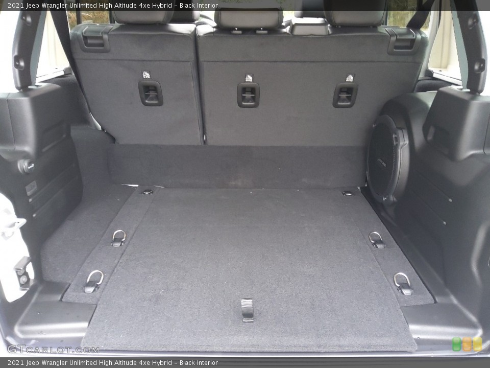 Black Interior Trunk for the 2021 Jeep Wrangler Unlimited High Altitude 4xe Hybrid #143579118