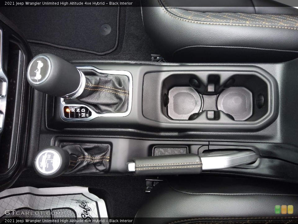 Black Interior Transmission for the 2021 Jeep Wrangler Unlimited High Altitude 4xe Hybrid #143579445