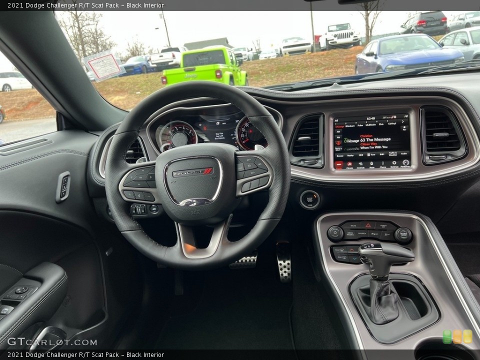 Black Interior Dashboard for the 2021 Dodge Challenger R/T Scat Pack #143579877