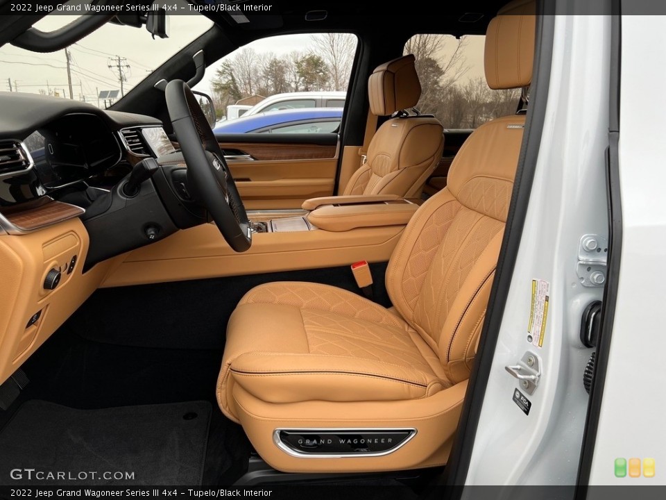 Tupelo/Black Interior Photo for the 2022 Jeep Grand Wagoneer Series III 4x4 #143580147