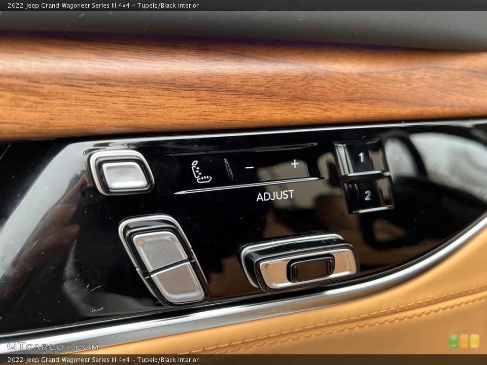Tupelo/Black Interior Controls for the 2022 Jeep Grand Wagoneer Series III 4x4 #143580189
