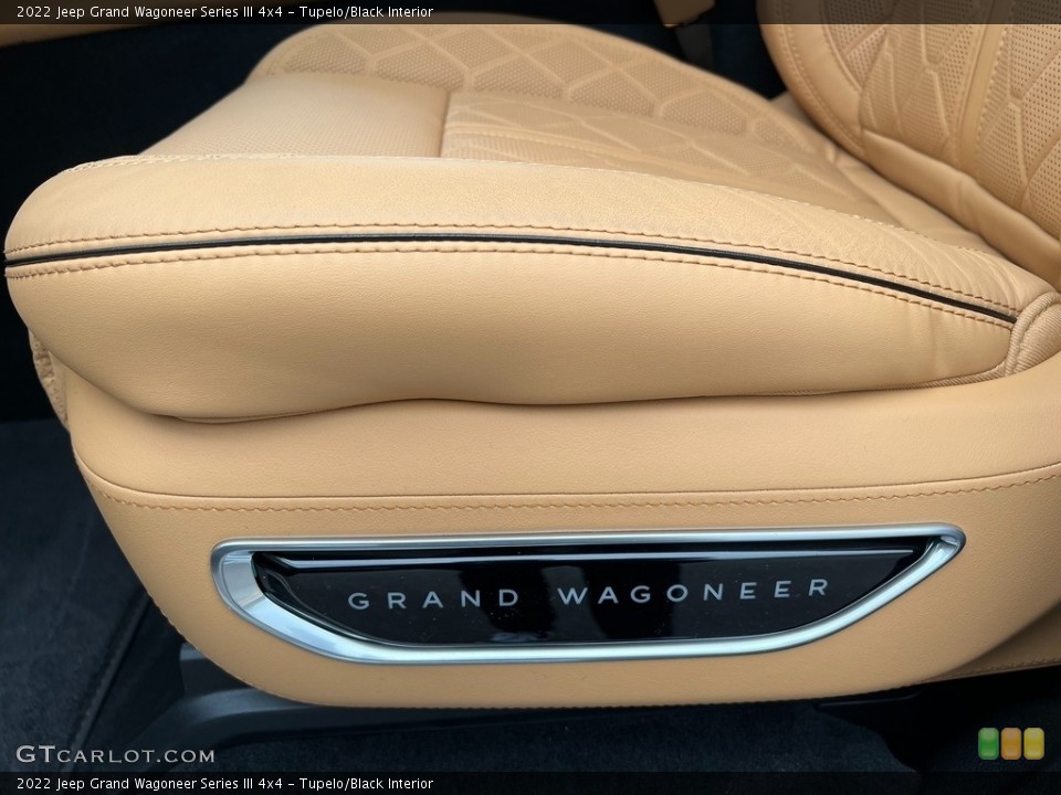 Tupelo/Black Interior Front Seat for the 2022 Jeep Grand Wagoneer Series III 4x4 #143580213