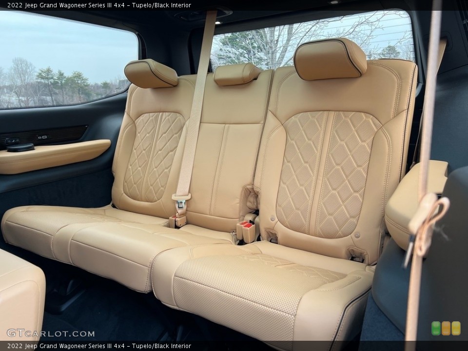 Tupelo/Black Interior Rear Seat for the 2022 Jeep Grand Wagoneer Series III 4x4 #143580240