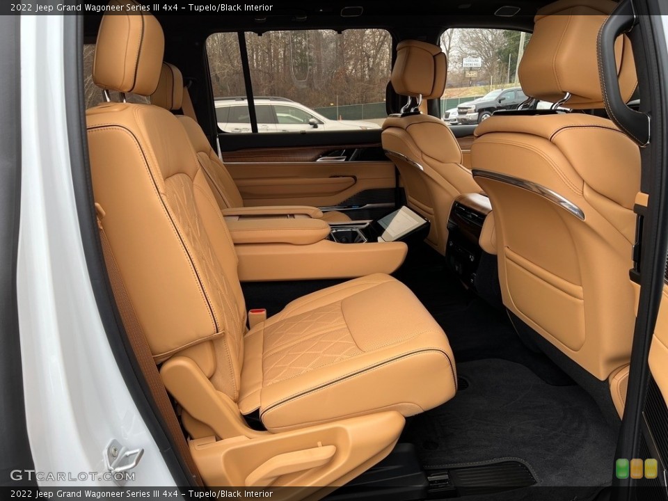Tupelo/Black Interior Rear Seat for the 2022 Jeep Grand Wagoneer Series III 4x4 #143580345