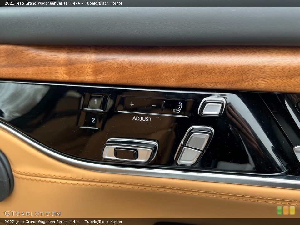 Tupelo/Black Interior Controls for the 2022 Jeep Grand Wagoneer Series III 4x4 #143580390