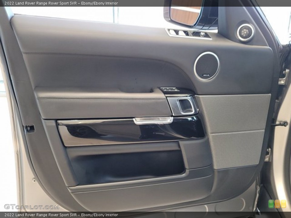 Ebony/Ebony Interior Door Panel for the 2022 Land Rover Range Rover Sport SVR #143581278