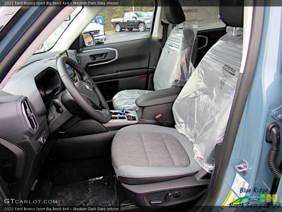 Medium Dark Slate Interior Photo for the 2022 Ford Bronco Sport Big Bend 4x4 #143581485