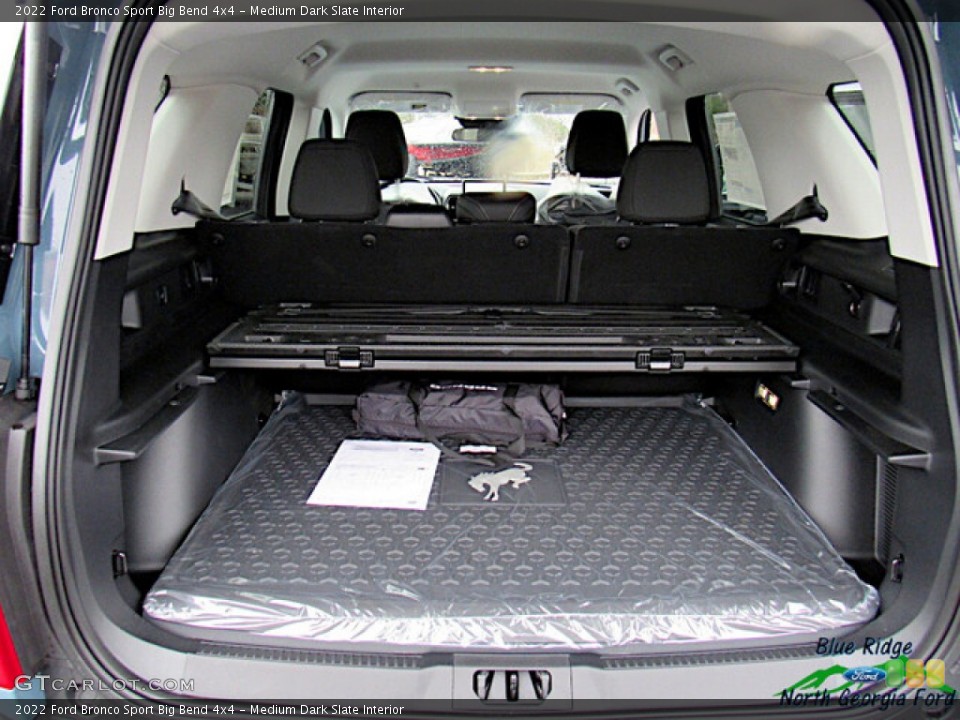 Medium Dark Slate Interior Trunk for the 2022 Ford Bronco Sport Big Bend 4x4 #143581521