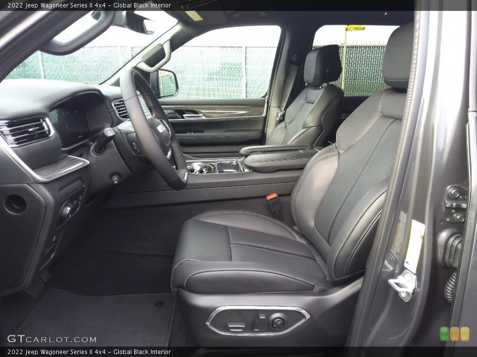 Global Black Interior Photo for the 2022 Jeep Wagoneer Series II 4x4 #143581824