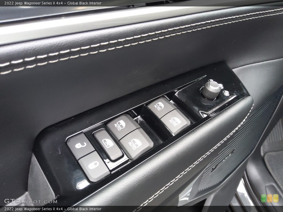 Global Black Interior Controls for the 2022 Jeep Wagoneer Series II 4x4 #143581830