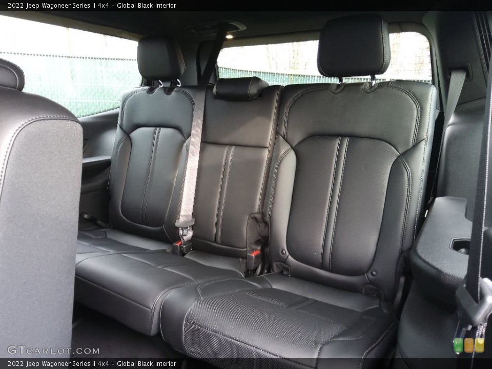 Global Black Interior Rear Seat for the 2022 Jeep Wagoneer Series II 4x4 #143581848
