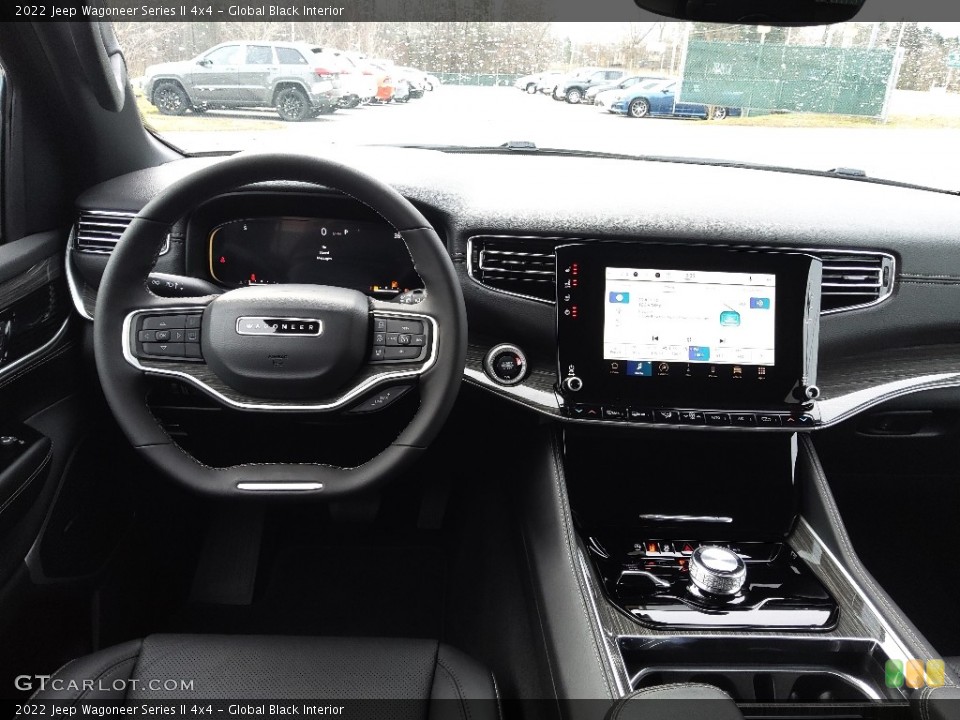 Global Black Interior Dashboard for the 2022 Jeep Wagoneer Series II 4x4 #143581881