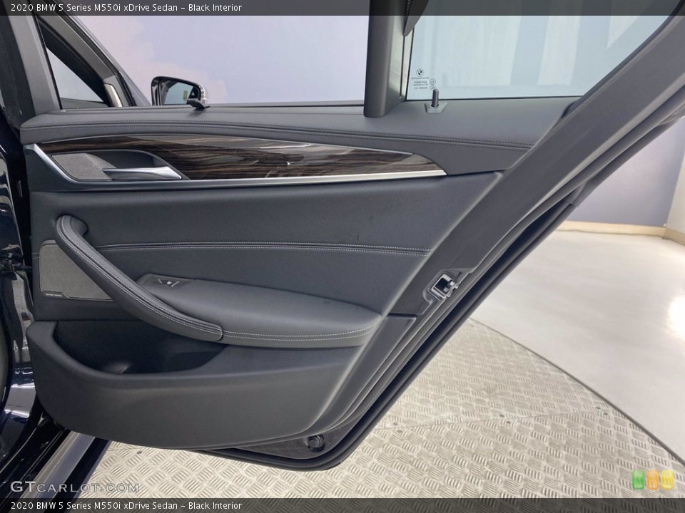 Black Interior Door Panel for the 2020 BMW 5 Series M550i xDrive Sedan #143584841