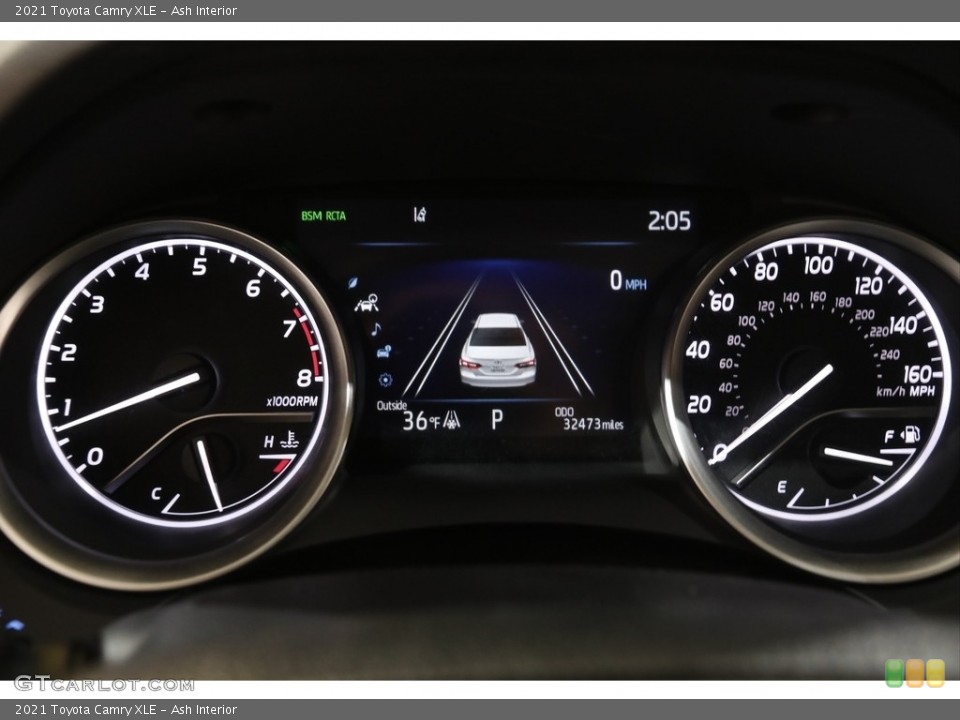 Ash Interior Gauges for the 2021 Toyota Camry XLE #143585120