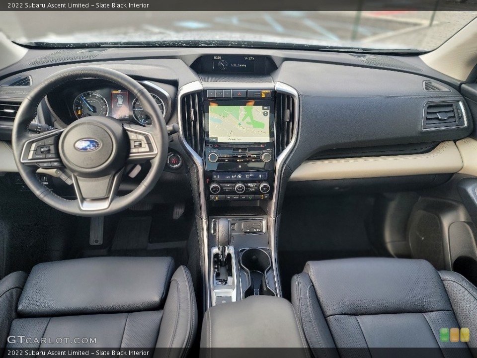 Slate Black Interior Photo for the 2022 Subaru Ascent Limited #143585818