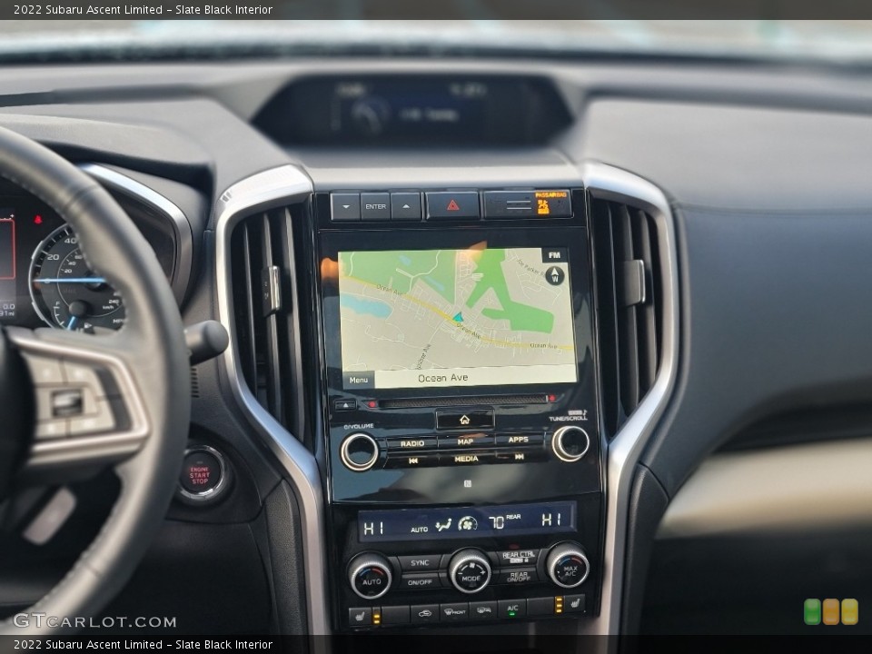Slate Black Interior Navigation for the 2022 Subaru Ascent Limited #143585845