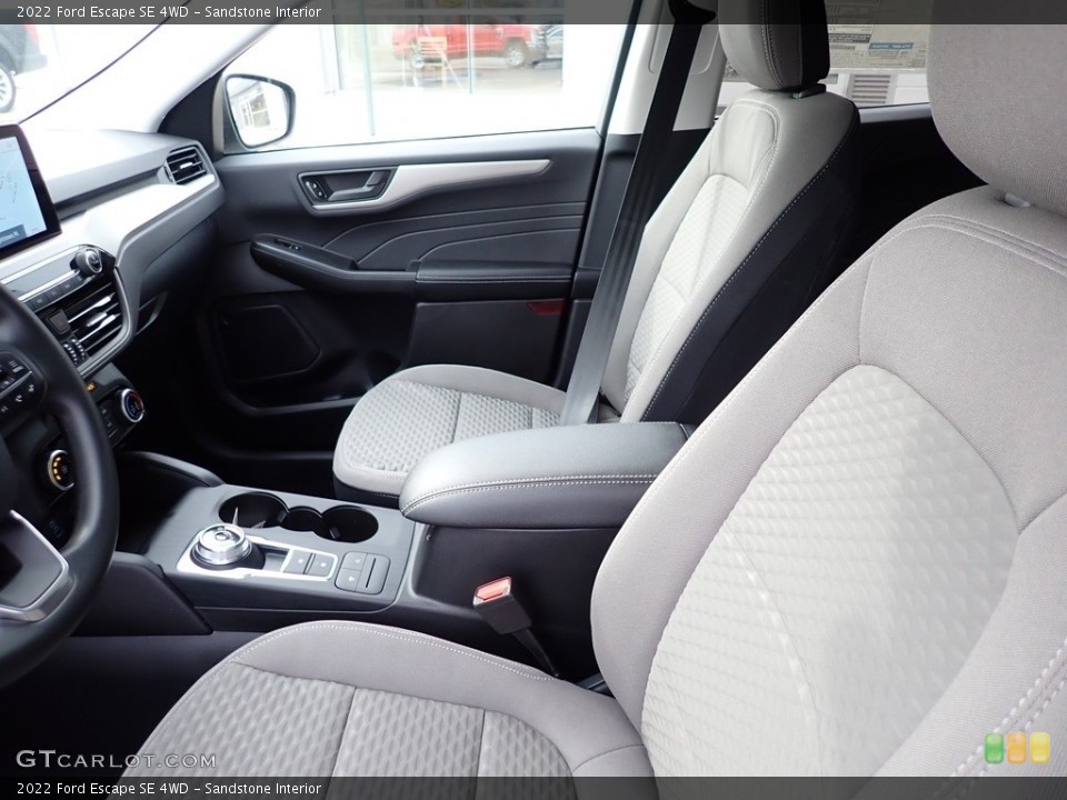 Sandstone Interior Front Seat for the 2022 Ford Escape SE 4WD #143586988
