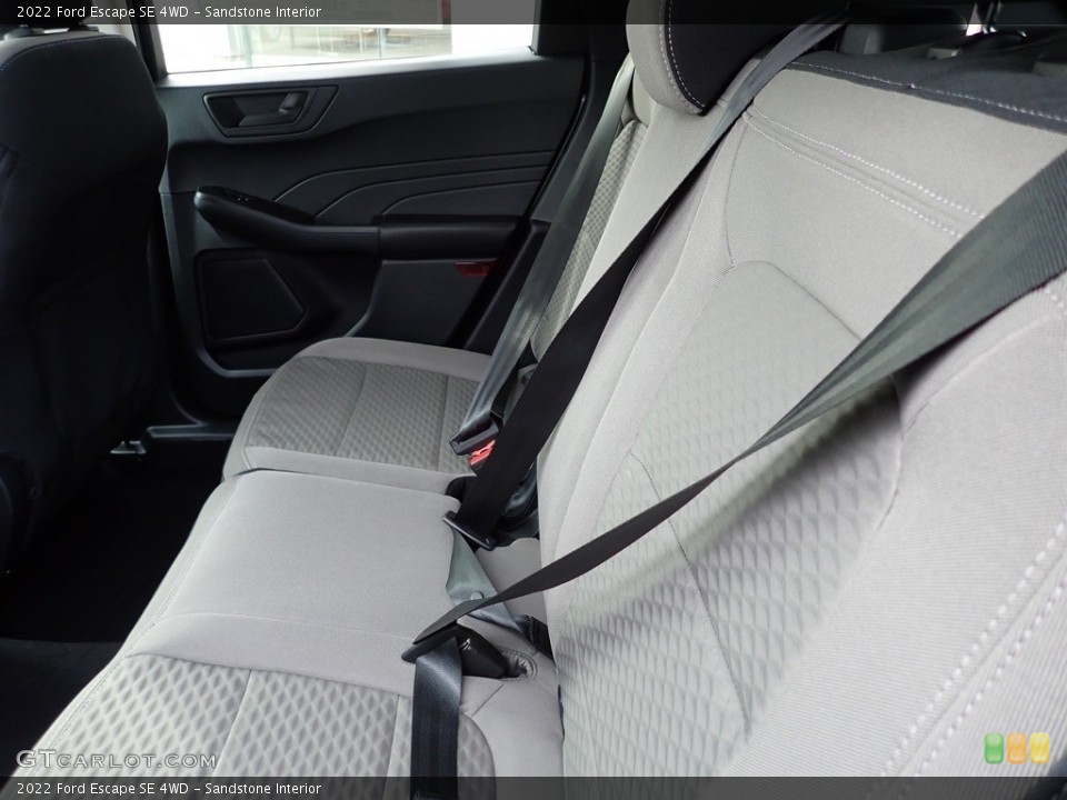 Sandstone Interior Rear Seat for the 2022 Ford Escape SE 4WD #143587012
