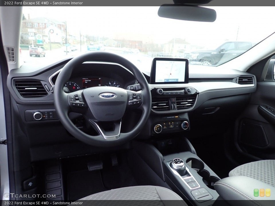 Sandstone Interior Photo for the 2022 Ford Escape SE 4WD #143587039