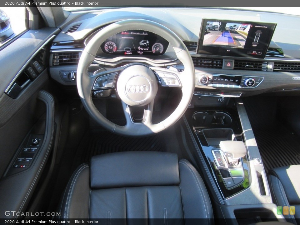 Black Interior Dashboard for the 2020 Audi A4 Premium Plus quattro #143587234