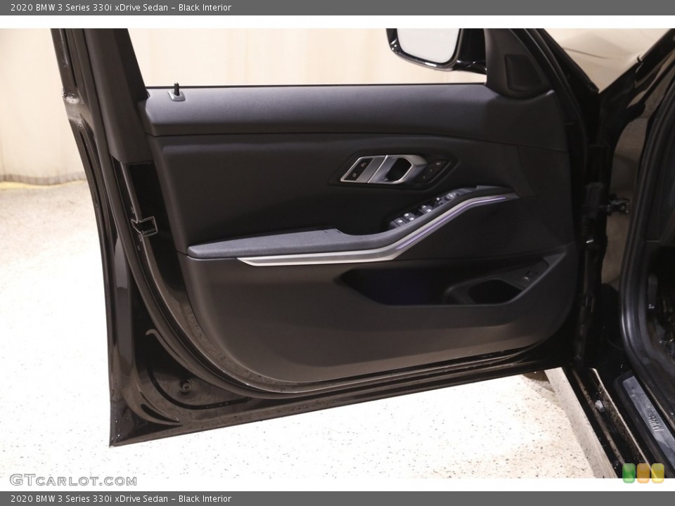 Black Interior Door Panel for the 2020 BMW 3 Series 330i xDrive Sedan #143588140