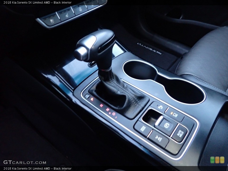 Black Interior Transmission for the 2018 Kia Sorento SX Limited AWD #143590452