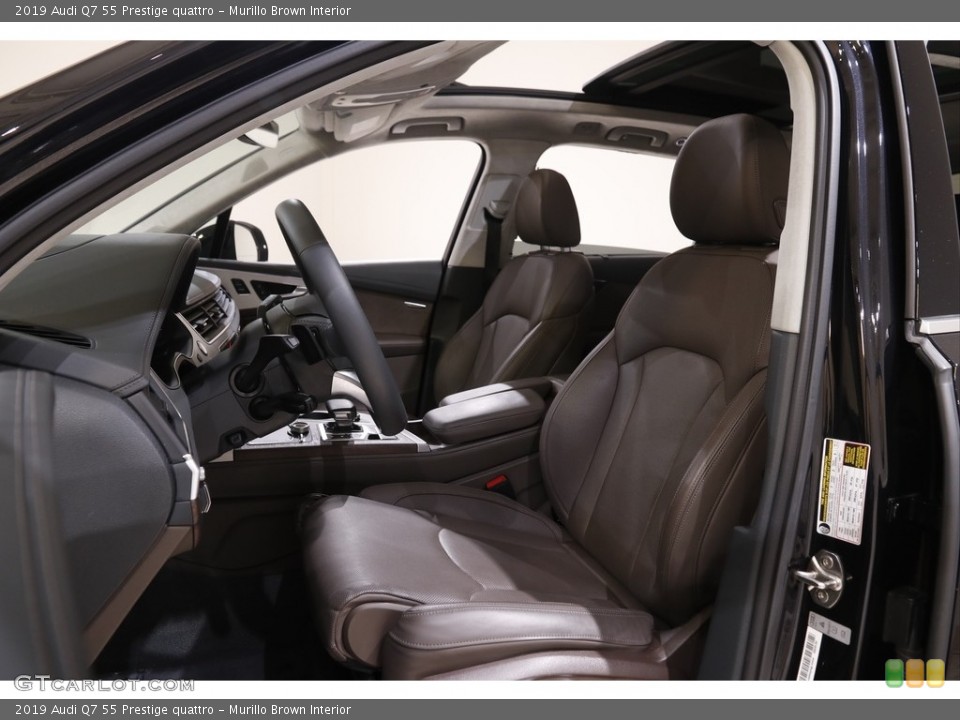 Murillo Brown Interior Front Seat for the 2019 Audi Q7 55 Prestige quattro #143591081