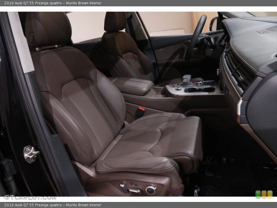Murillo Brown Interior Front Seat for the 2019 Audi Q7 55 Prestige quattro #143591335