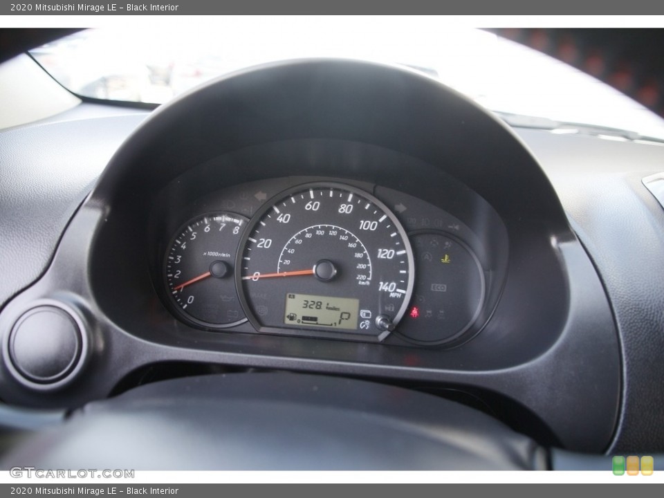 Black Interior Gauges for the 2020 Mitsubishi Mirage LE #143592313