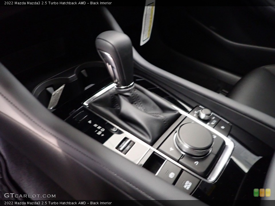 Black Interior Transmission for the 2022 Mazda Mazda3 2.5 Turbo Hatchback AWD #143592847