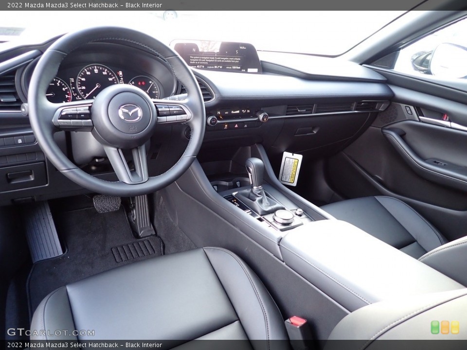 Black Interior Photo for the 2022 Mazda Mazda3 Select Hatchback #143593267