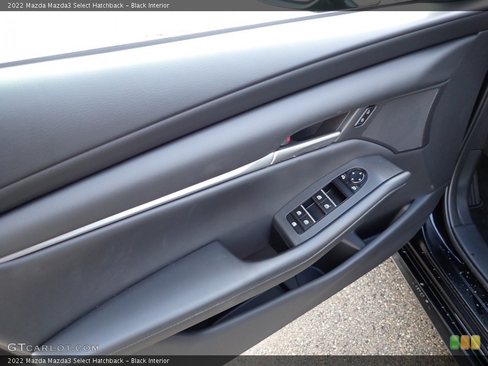Black Interior Door Panel for the 2022 Mazda Mazda3 Select Hatchback #143593296