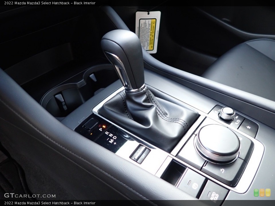 Black Interior Transmission for the 2022 Mazda Mazda3 Select Hatchback #143593318