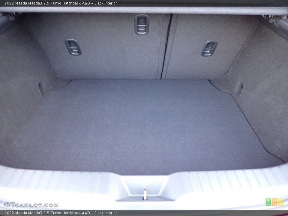 Black Interior Trunk for the 2022 Mazda Mazda3 2.5 Turbo Hatchback AWD #143593530