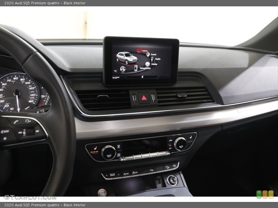 Black Interior Controls for the 2020 Audi SQ5 Premium quattro #143597282