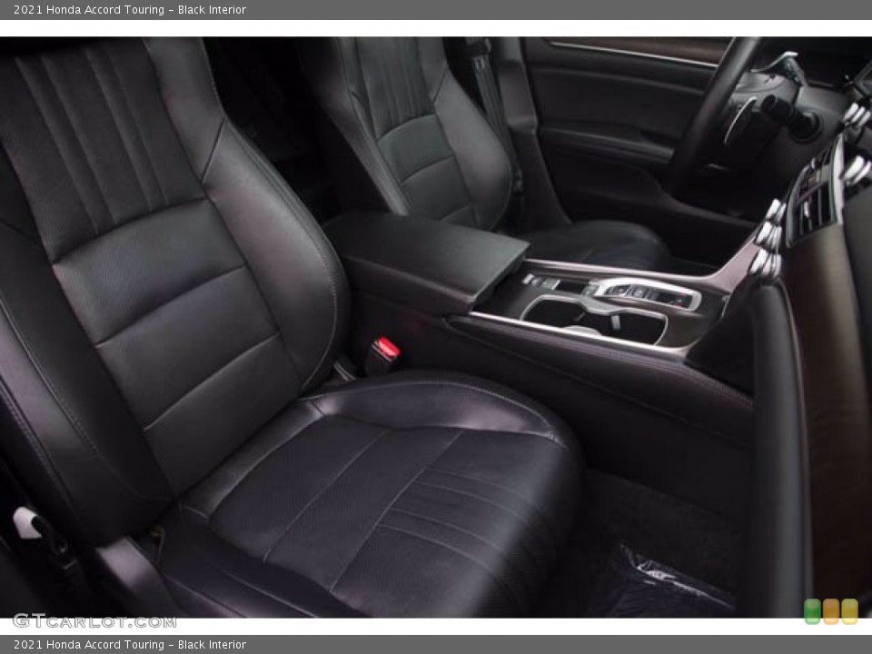 Black Interior Front Seat for the 2021 Honda Accord Touring #143597306