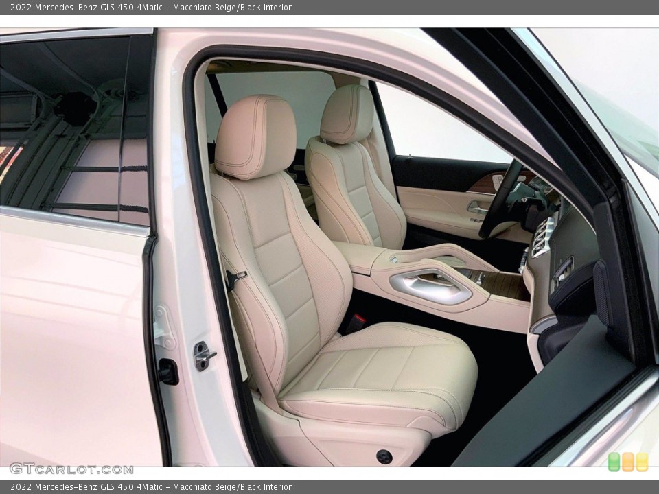 Macchiato Beige/Black 2022 Mercedes-Benz GLS Interiors