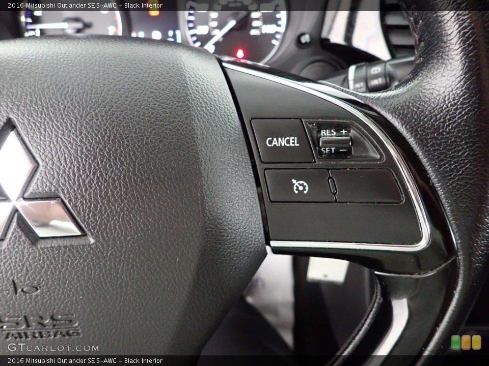 Black Interior Steering Wheel for the 2016 Mitsubishi Outlander SE S-AWC #143597750