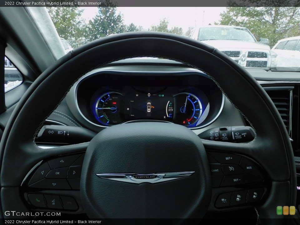 Black Interior Gauges for the 2022 Chrysler Pacifica Hybrid Limited #143598980