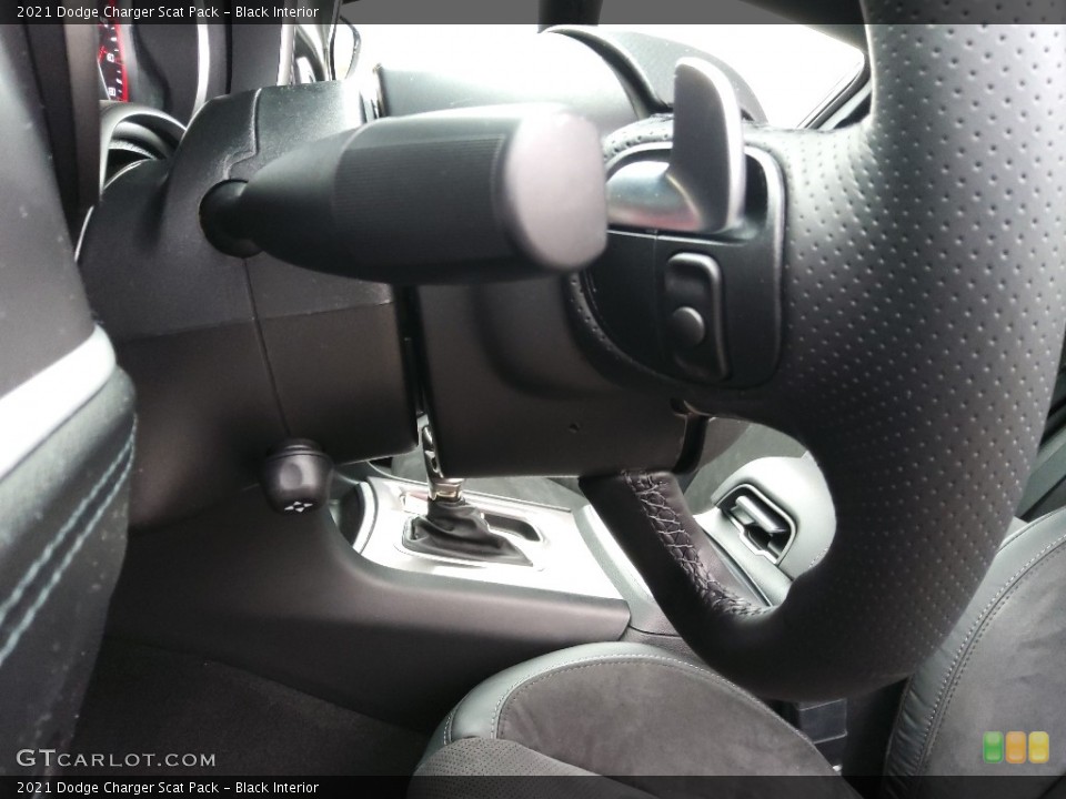 Black Interior Controls for the 2021 Dodge Charger Scat Pack #143599796